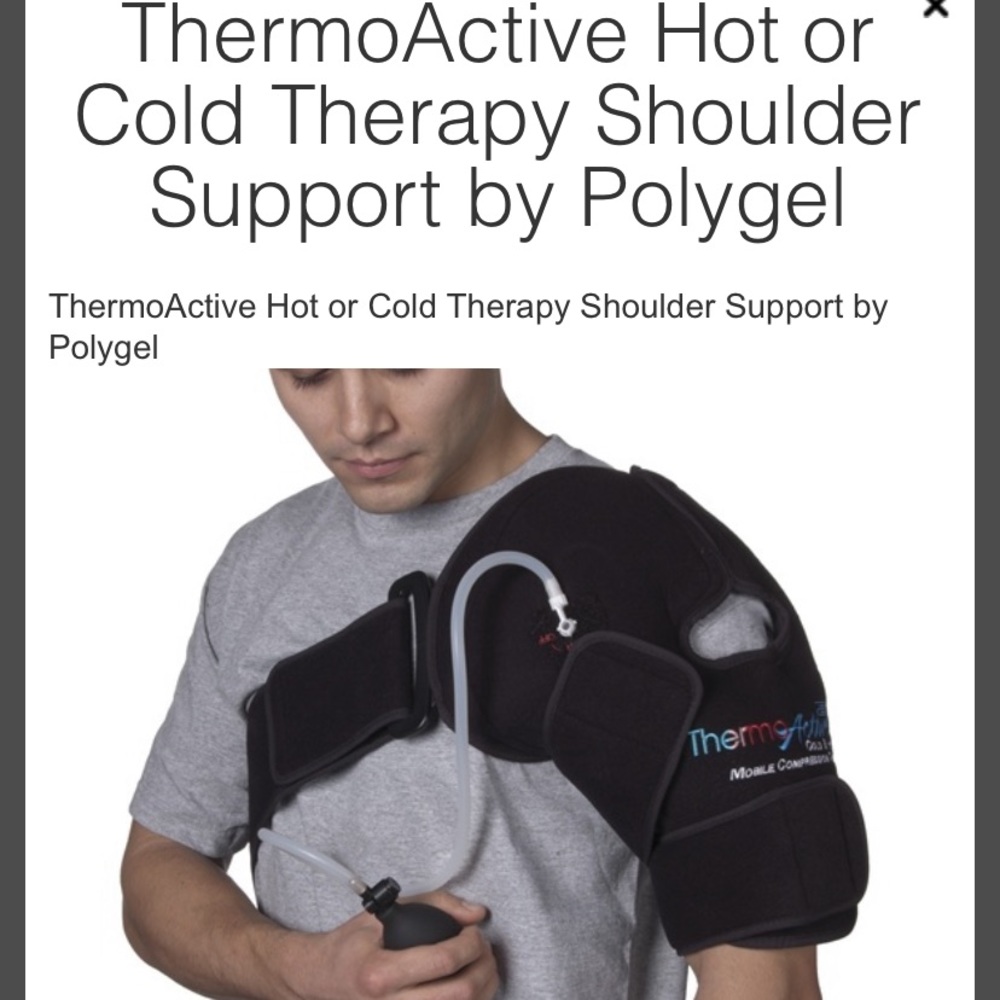 Thermo active cold/hot moble compression therapy